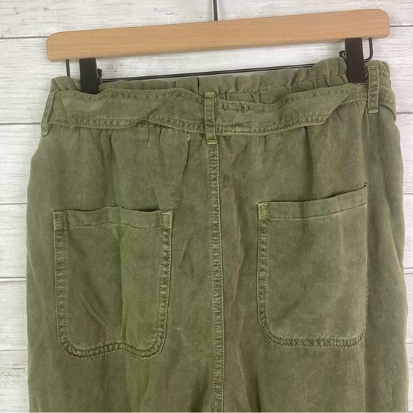 BELLA DAHL Bianca High Waisted Patch Pocket Trouser In Oregano Size large - Picture 8 of 9